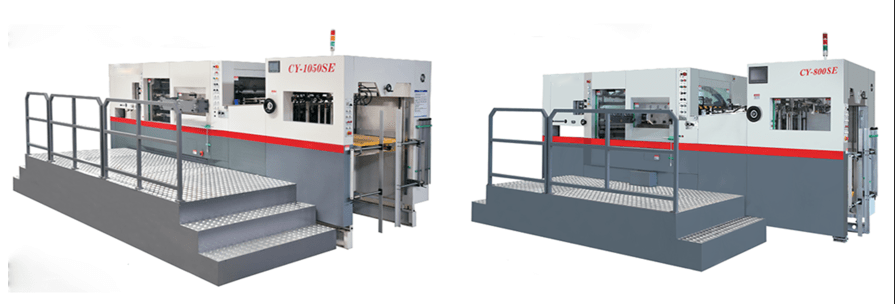 Automatic film heating die cutting and creasing machine