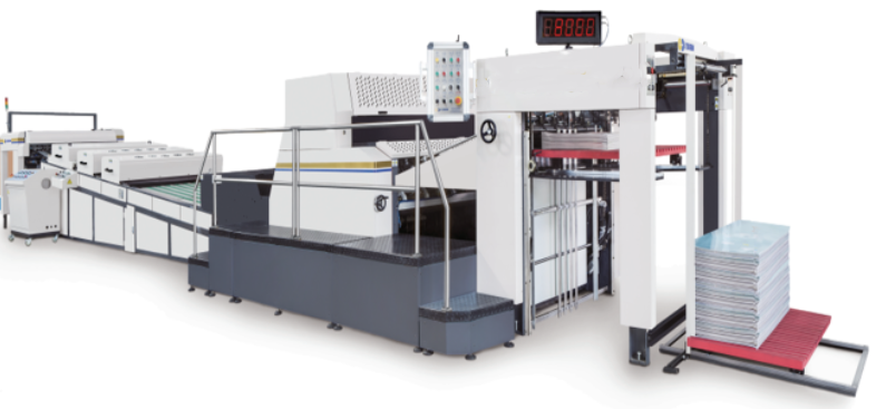 High-speed spot UV coater