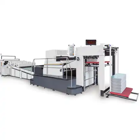 High-speed local UV varnishing machine